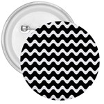 Wave Pattern Wavy Halftone 3  Buttons Front