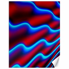 Wave Pattern Background Curve Canvas 18  X 24   by Celenk