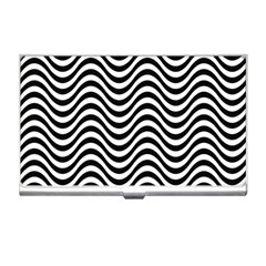 Wave Pattern Wavy Water Seamless Business Card Holders