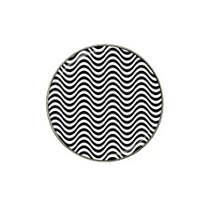 Wave Pattern Wavy Water Seamless Hat Clip Ball Marker