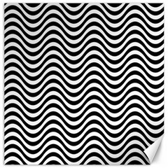 Wave Pattern Wavy Water Seamless Canvas 12  x 12  