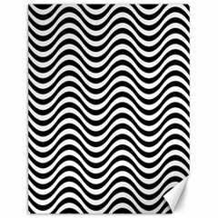 Wave Pattern Wavy Water Seamless Canvas 12  x 16  