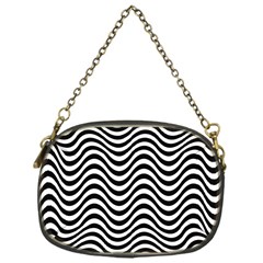 Wave Pattern Wavy Water Seamless Chain Purses (One Side) 