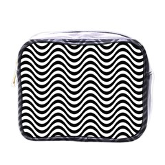 Wave Pattern Wavy Water Seamless Mini Toiletries Bags