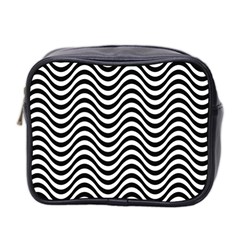 Wave Pattern Wavy Water Seamless Mini Toiletries Bag 2-Side