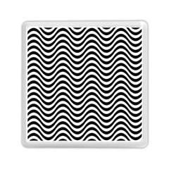 Wave Pattern Wavy Water Seamless Memory Card Reader (Square) 