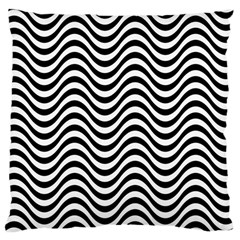 Wave Pattern Wavy Water Seamless Large Cushion Case (One Side)