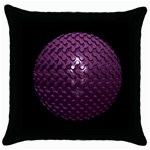 Sphere 3d Geometry Math Design Throw Pillow Case (Black) Front