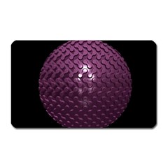 Sphere 3d Geometry Math Design Magnet (rectangular) by Celenk