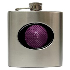 Sphere 3d Geometry Math Design Hip Flask (6 Oz) by Celenk