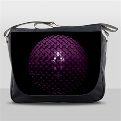 Sphere 3d Geometry Math Design Messenger Bags by Celenk