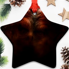 Monster Demon Devil Scary Horror Ornament (star) by Celenk