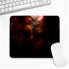 Monster Demon Devil Scary Horror Large Mousepads by Celenk