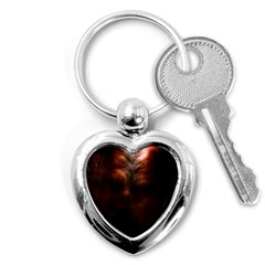 Monster Demon Devil Scary Horror Key Chains (heart)  by Celenk