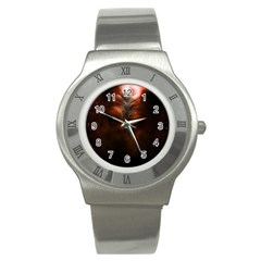 Monster Demon Devil Scary Horror Stainless Steel Watch by Celenk