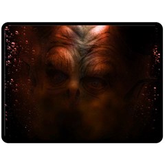 Monster Demon Devil Scary Horror Fleece Blanket (large)  by Celenk