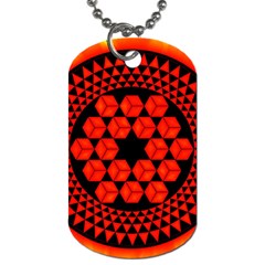 Geometry Maths Design Mathematical Dog Tag (Two Sides)