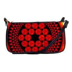 Geometry Maths Design Mathematical Shoulder Clutch Bags by Celenk