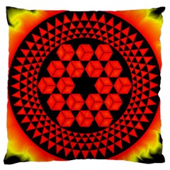 Geometry Maths Design Mathematical Large Cushion Case (One Side)