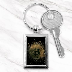 Bitcoin Cryptocurrency Blockchain Key Chains (rectangle)  by Celenk