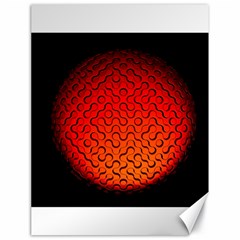 Sphere 3d Geometry Structure Canvas 18  X 24   by Celenk