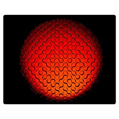 Sphere 3d Geometry Structure Double Sided Flano Blanket (medium)  by Celenk