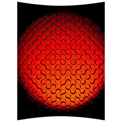 Sphere 3d Geometry Structure Back Support Cushion by Celenk