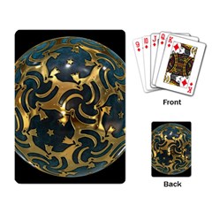 Sphere Orb Decoration 3d Playing Card by Celenk