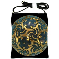 Sphere Orb Decoration 3d Shoulder Sling Bags by Celenk