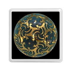 Sphere Orb Decoration 3d Memory Card Reader (square)  by Celenk