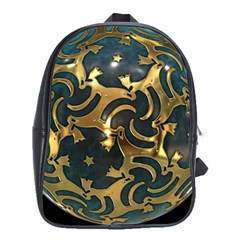 Sphere Orb Decoration 3d School Bag (xl) by Celenk