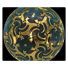 Sphere Orb Decoration 3d Double Sided Flano Blanket (small)  by Celenk