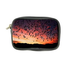 Sunset Dusk Silhouette Sky Birds Coin Purse by Celenk