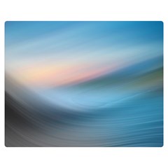 Wave Background Pattern Abstract Lines Light Double Sided Flano Blanket (medium)  by Celenk