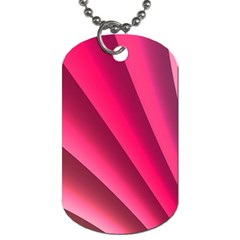 Wave Pattern Structure Texture Colorful Abstract Dog Tag (two Sides) by Celenk