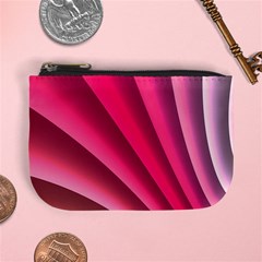 Wave Pattern Structure Texture Colorful Abstract Mini Coin Purses by Celenk