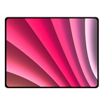 Wave Pattern Structure Texture Colorful Abstract Double Sided Fleece Blanket (Small)  45 x34  Blanket Front