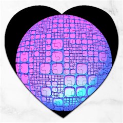 Sphere 3d Futuristic Geometric Jigsaw Puzzle (heart) by Celenk