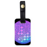 Sphere 3d Futuristic Geometric Luggage Tags (One Side)  Front