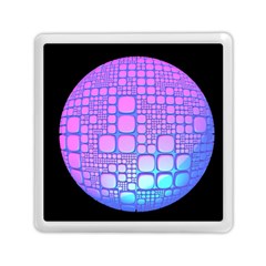 Sphere 3d Futuristic Geometric Memory Card Reader (square)  by Celenk