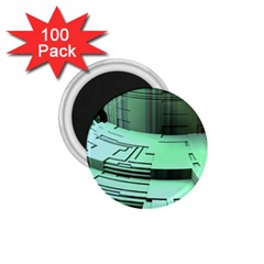 Futuristic Urban Architecture 1 75  Magnets (100 Pack)  by Celenk