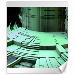 Futuristic Urban Architecture Canvas 20  X 24   by Celenk