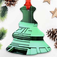 Futuristic Urban Architecture Ornament (christmas Tree)  by Celenk