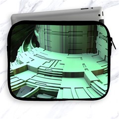 Futuristic Urban Architecture Apple Ipad 2/3/4 Zipper Cases by Celenk