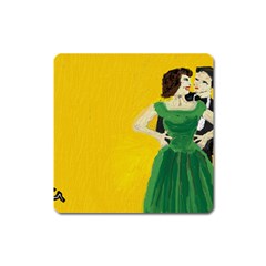 After Nine By Julie Grimshaw 2017 Square Magnet by JULIEGRIMSHAWARTS