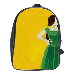 After Nine By Julie Grimshaw 2017 School Bag (large) by JULIEGRIMSHAWARTS