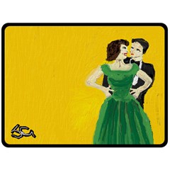 After Nine By Julie Grimshaw 2017 Fleece Blanket (large)  by JULIEGRIMSHAWARTS