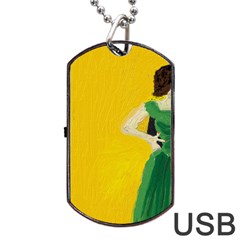 After Nine By Julie Grimshaw 2017 Dog Tag Usb Flash (two Sides)