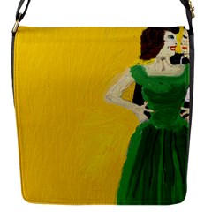 After Nine By Julie Grimshaw 2017 Flap Messenger Bag (s) by JULIEGRIMSHAWARTS