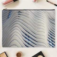 Aqua Building Wave Cosmetic Bag (xxxl)  by Celenk